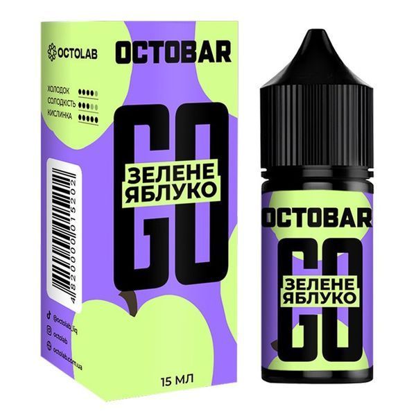 Набір компонентів Octobar GO: Зелене Яблуко 30 мл 96837343488 фото