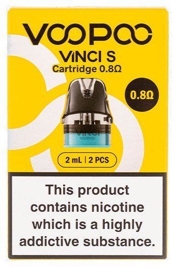 Картридж VooPoo Vinci S 2 мл 0.8 Ом VOOPOO-VINCIS-CART-2ML-08 фото
