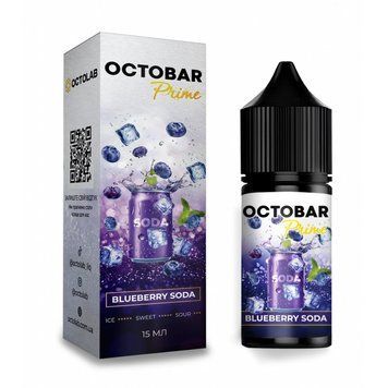 Набір компонентів Octobar Prime Blueberry Soda 30 мл 460066 фото