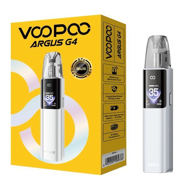 Pod-система VooPoo Argus G4 - Silver 7567033 фото