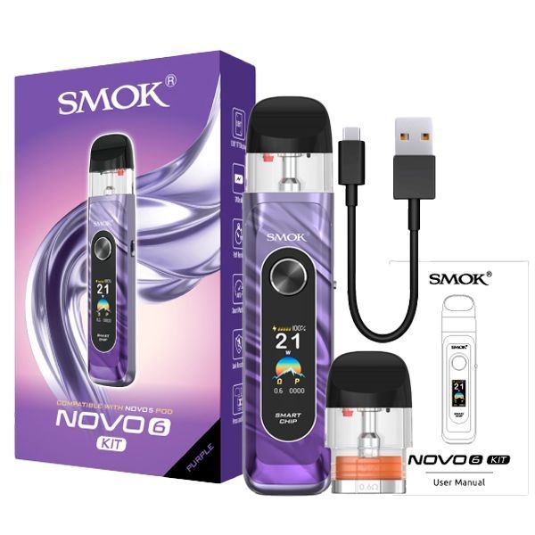 Pod-система SMOK Novo 6 - Mineral Green 22588 фото