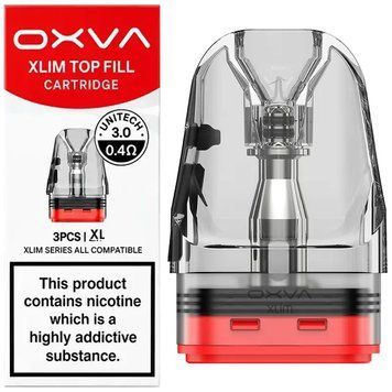 Картридж OXVA Xlim Unitech 3.0 Cartridge 2ml 0.4 Ом (3 шт) OXVA-XLIM-UNITECH3-04-2ML фото