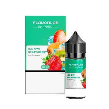 Набір компонентів Flavorlab PE 10000 Ice Kiwi Strawberry 30 мл 124790 фото