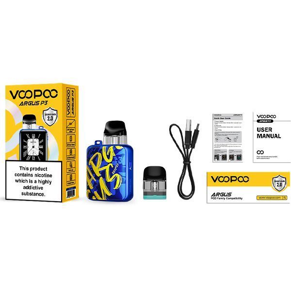 Pod-система VooPoo Argus P3 - Brown Leather 22845 фото