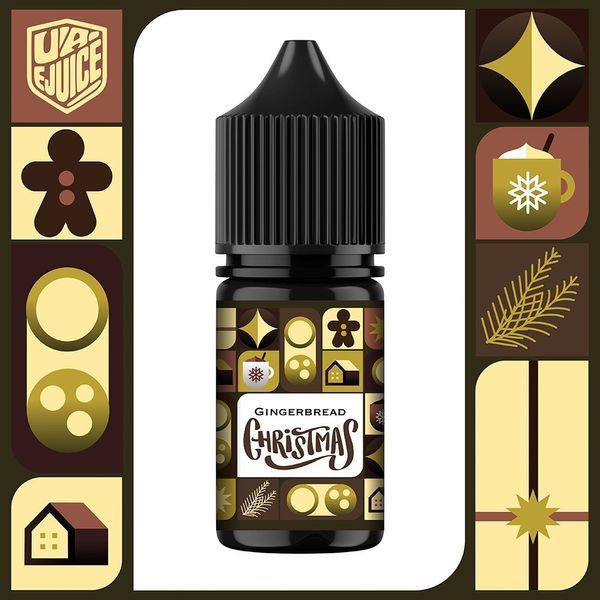 Набор компонентов E-Juice Christmas Gingerbread 30 мл 00-00016621 фото