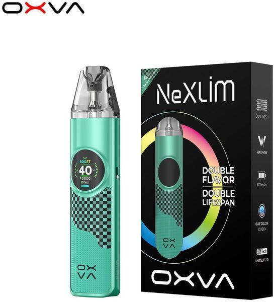 Pod-система OXVA NeXLIM Chequered Green OXVA-NEXLIM-CHEQUEREDGREEN фото
