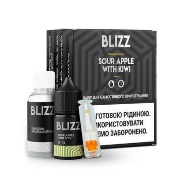 Набір компонентів Blizz Sour Apple With Kiwi 30 мл 460879 фото