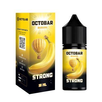 Рідина Octobar Strong Banana (Банан) 30ml (набір компонентів) 460005 фото