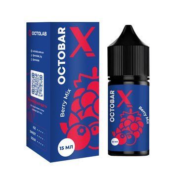 Рідина Octobar X Berry Mix (Ягідний Мікс) 30ml (набір компонентів) 460015 фото