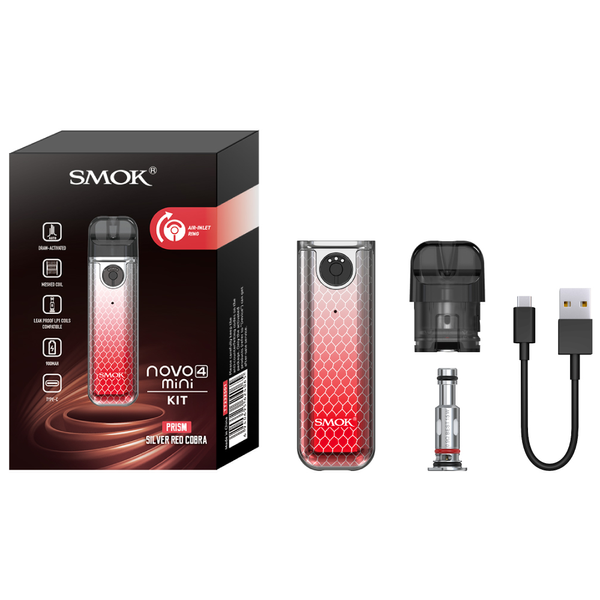 Pod-система SMOK Novo 4 Mini - Red Stabilizing Wood 90913963 фото