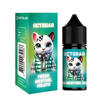 Рідина Octobar NFT Fresh Menthol Mojito (Свіжий Ментоловий Мохіто) 30ml (набір компонентів) 460056 фото