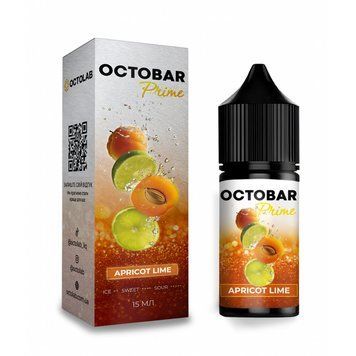 Рідина Octobar Prime Apricot Lime (Абрикос Лайм) 30ml (набір компонентів) 460066 фото